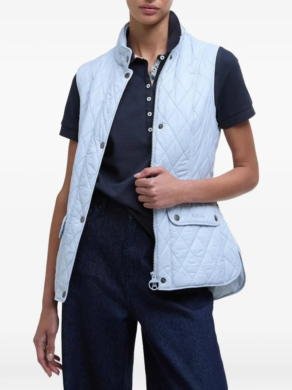 Barbour Otterburn gilet Blauw