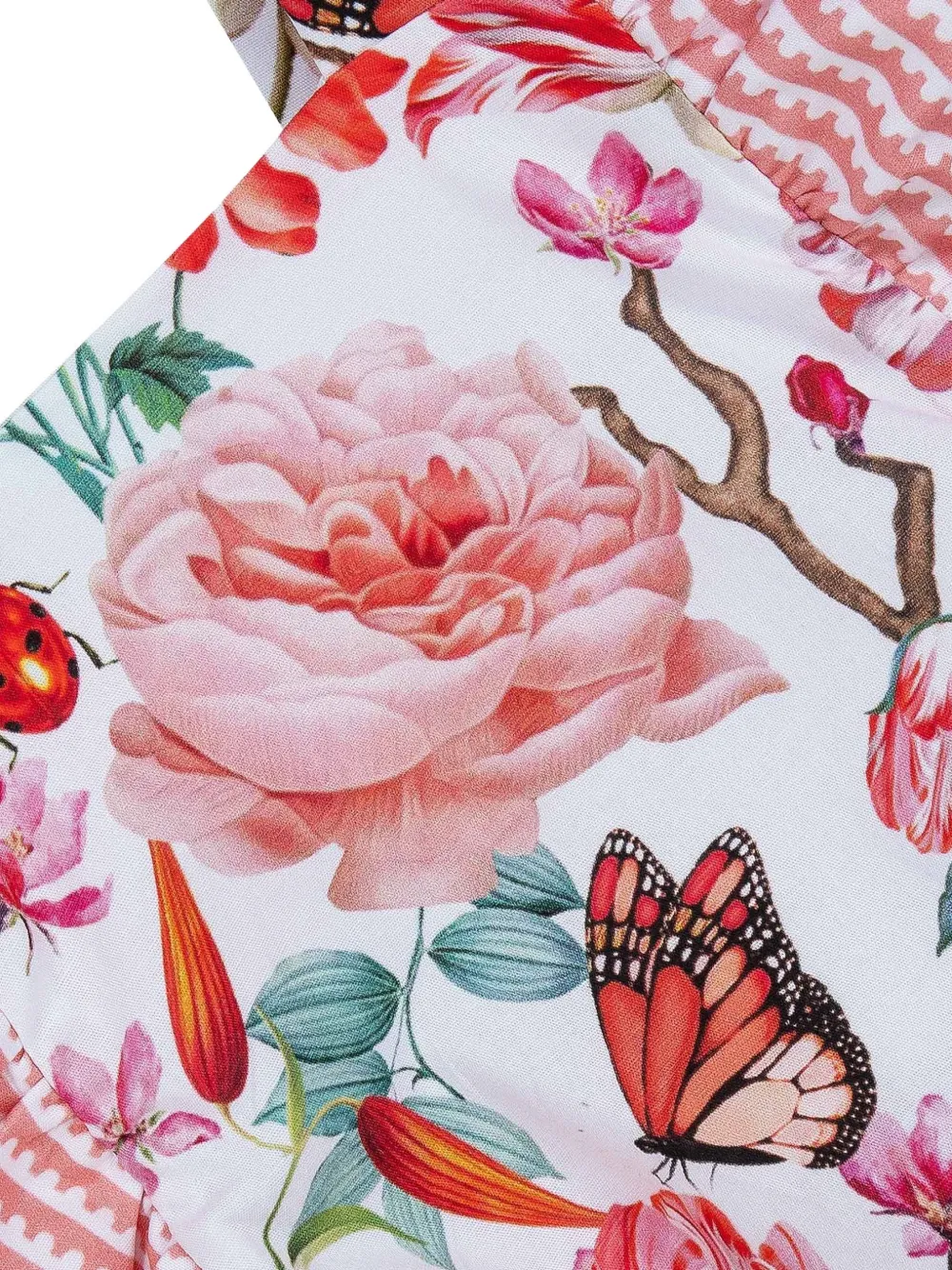 Lapin House x Mary Katrantzou romper met print Wit