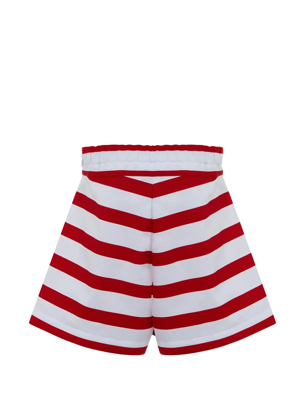 Lapin House Gestreepte shorts Rood
