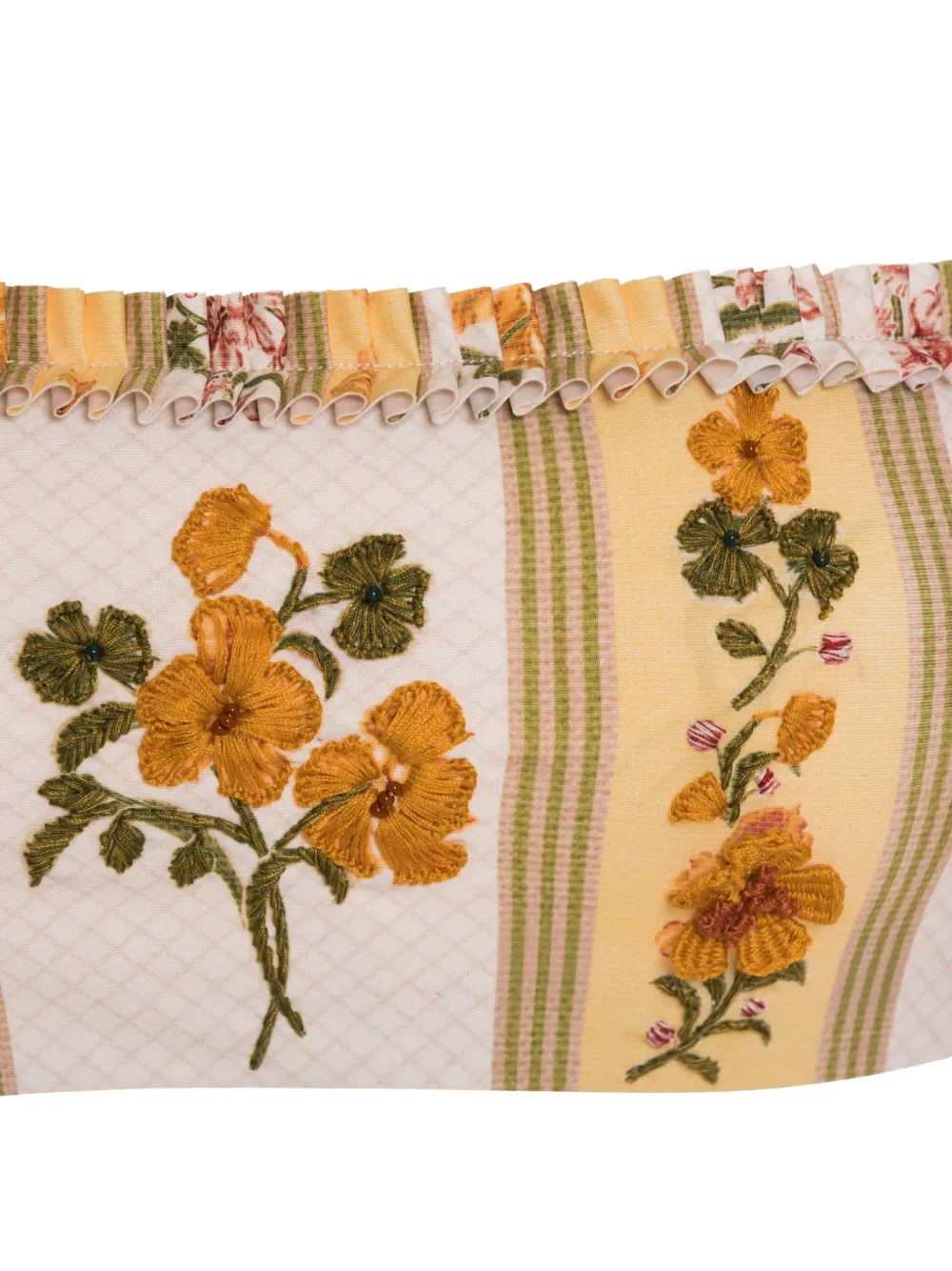 Agua By Agua Bendita Olmo Cordillera bikinitop Beige