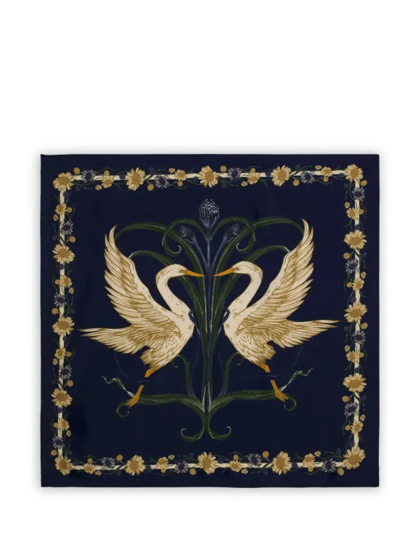 Agua by Agua Bendita Ceiba Laguna Scarf in Blue