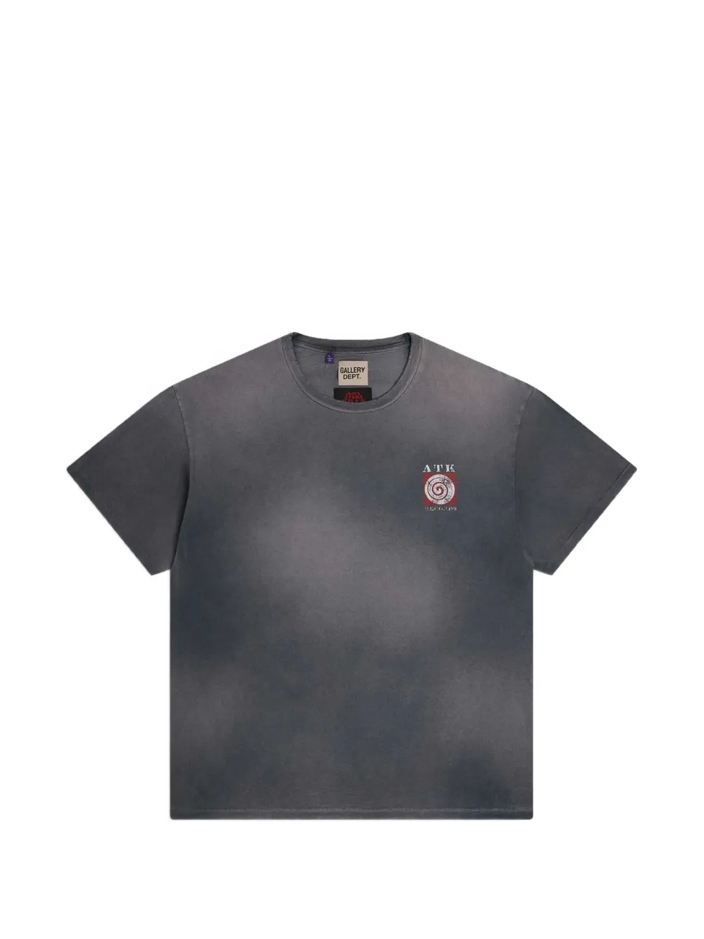 GALLERY DEPT. graphic-print distressed T-shirt - Grigio