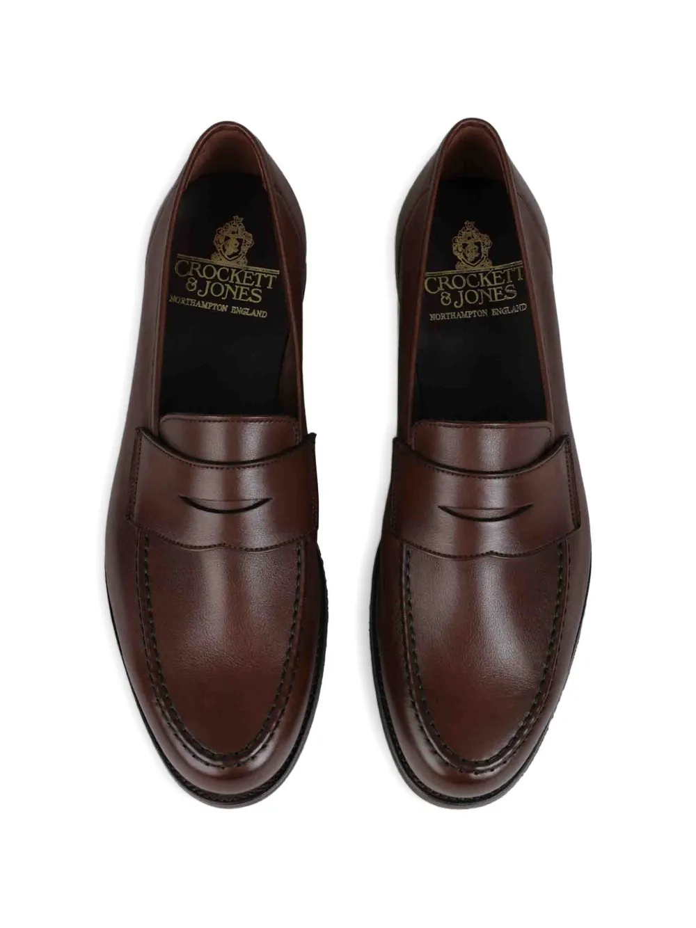 Crockett & Jones Harvard 2 leather loafers Bruin