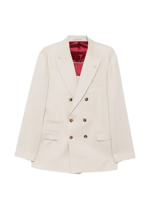 Brunello Cucinelli double-breasted suit