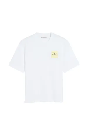 AMI Paris cotton post it "Je t'aime" T-shirt