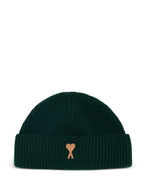 AMI Paris wool Ami De Coeur beanie