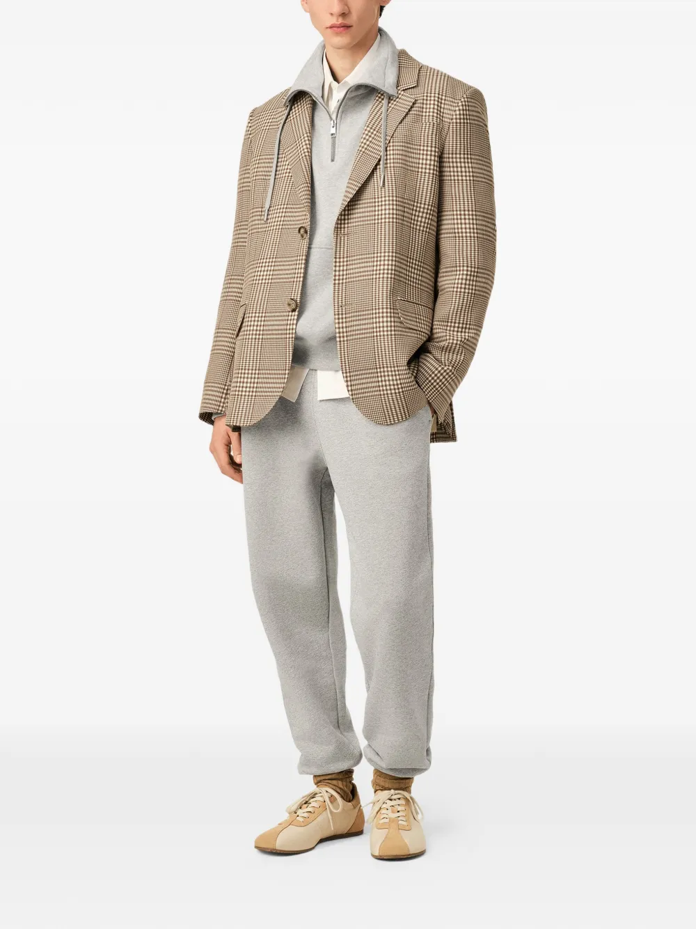 AMI Paris Wollen jack Beige