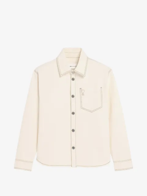 AMI Paris Ami De Coeur shirt jacket