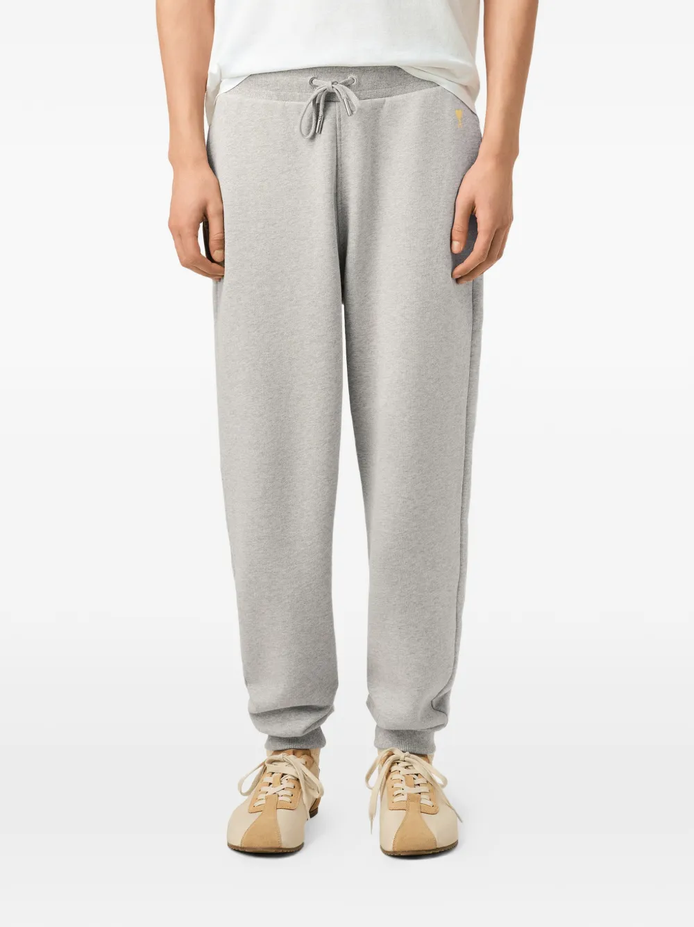 AMI Paris Trainingsbroek met logo Grijs
