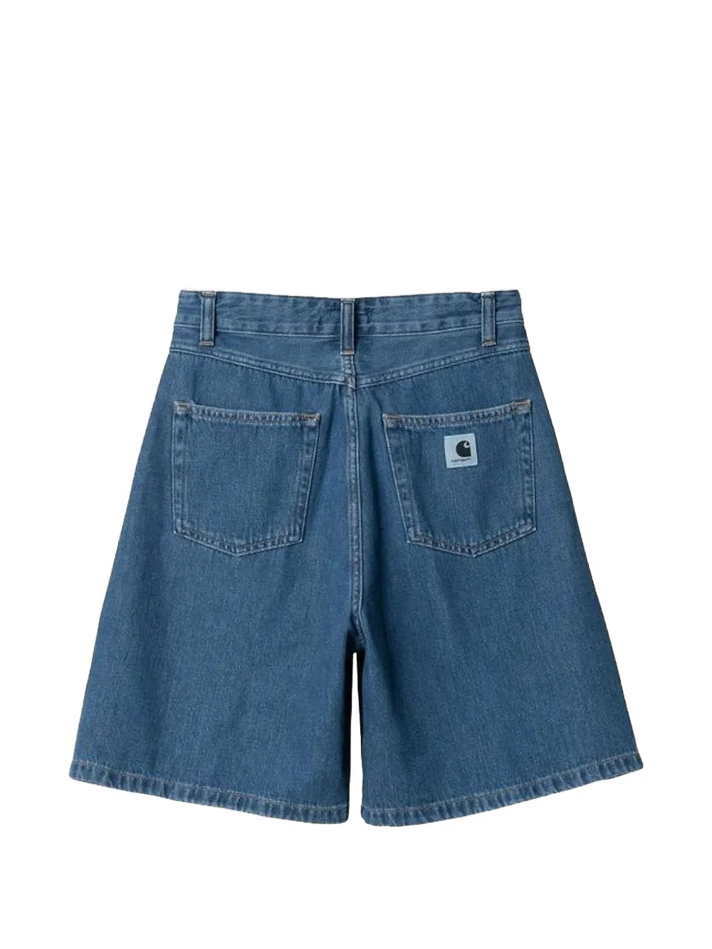  Carhartt Wip Pantalones Vaqueros Cortos Alta - Azul 