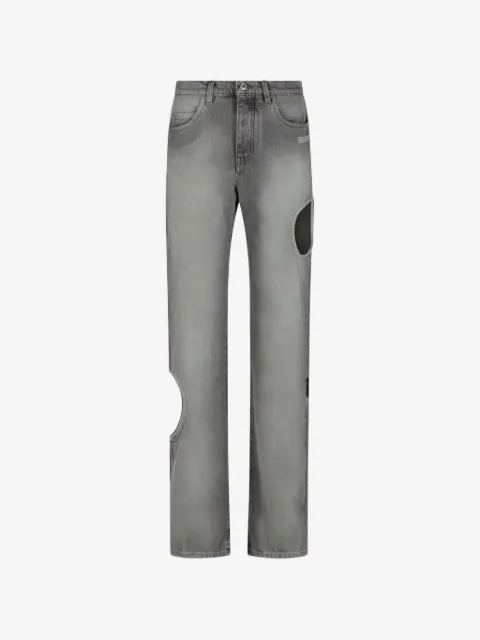 Off-White Meteor cut-out jeans