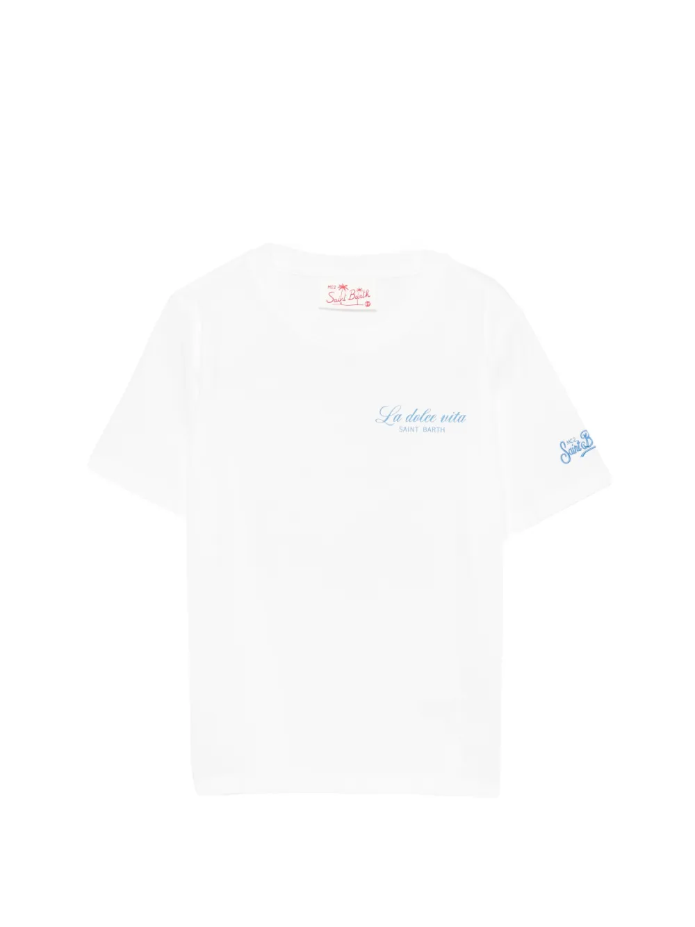 MC2 Saint Barth Kids graphic T-shirt - Bianco