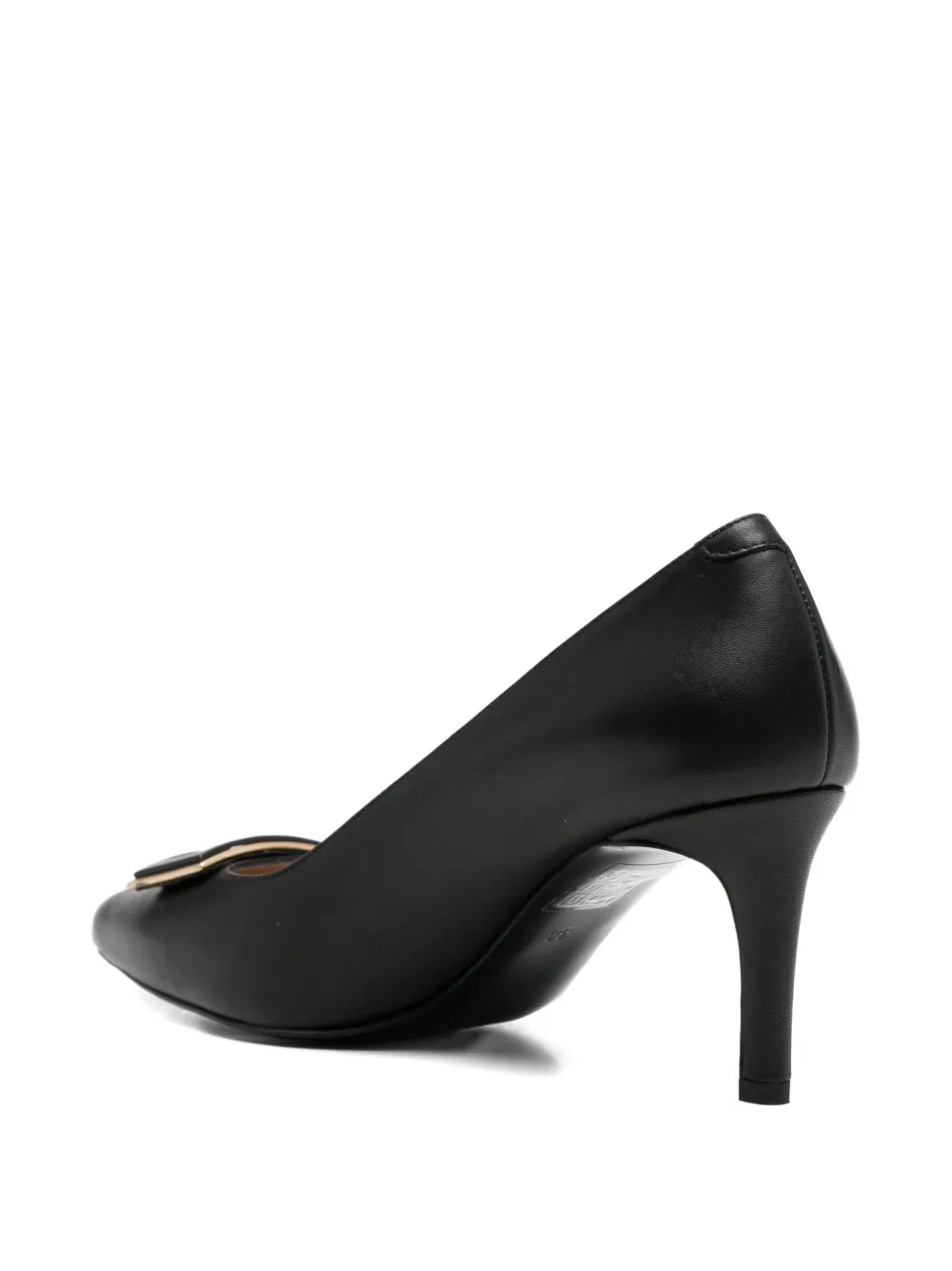 SERGIO MORETTI FIRENZE Pumps met gespdetail Zwart