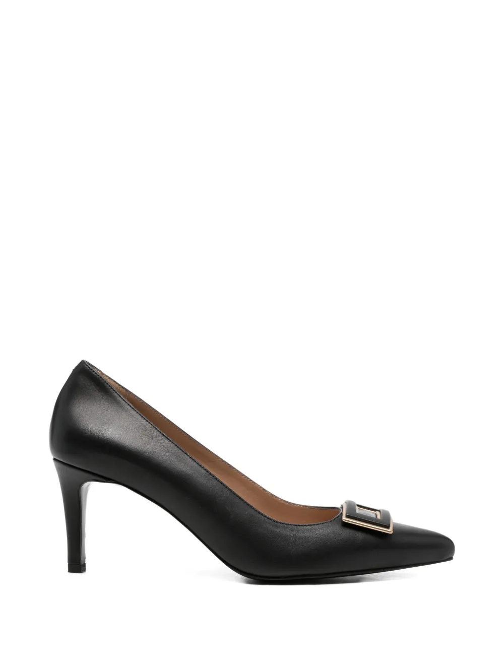SERGIO MORETTI FIRENZE Pumps met gespdetail Zwart