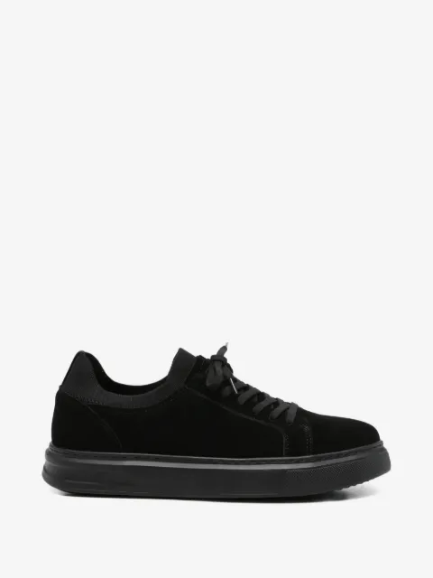 SERGIO MORETTI FIRENZE suede lace-up sneakers