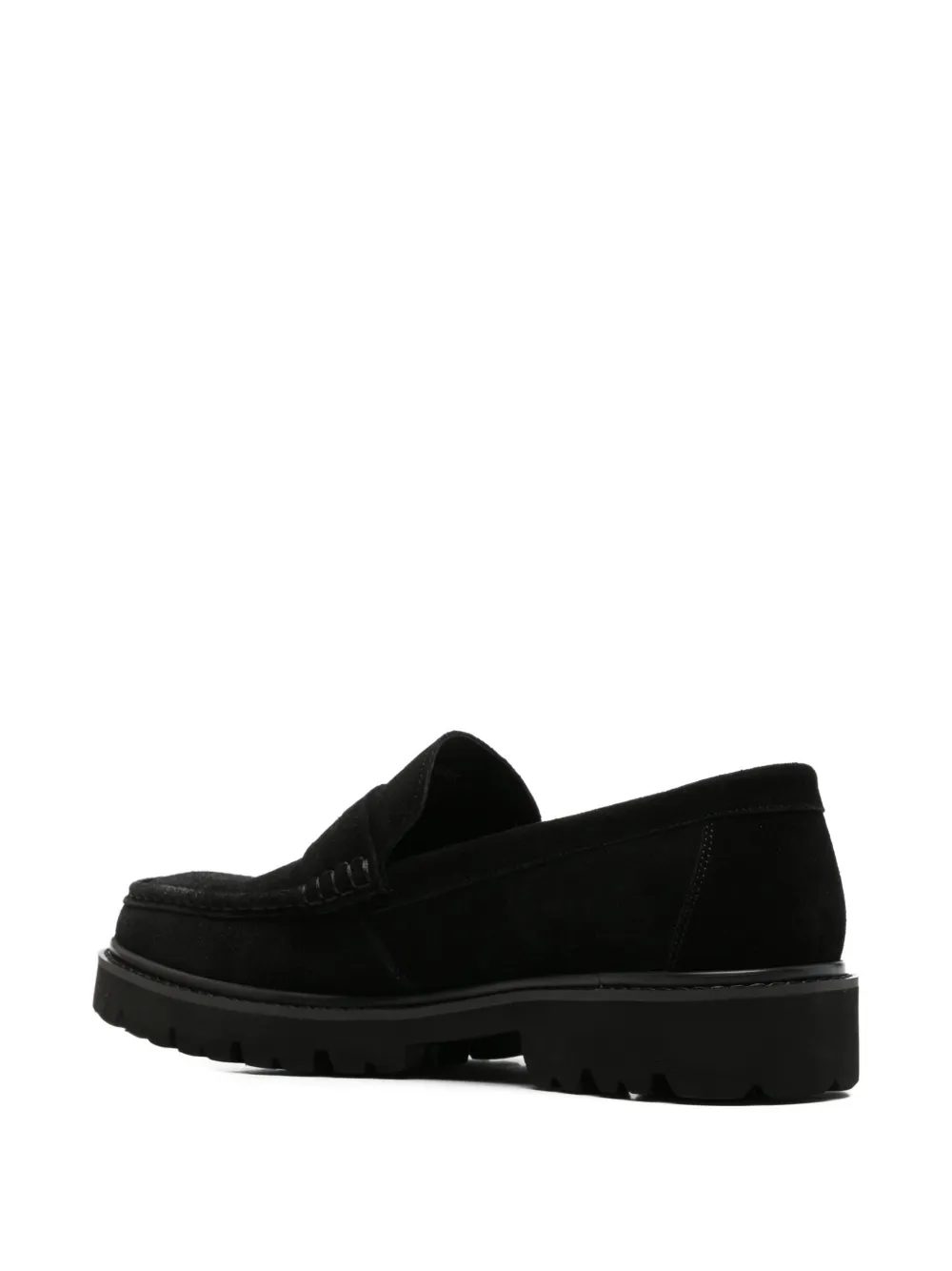 SERGIO MORETTI FIRENZE Loafers met chunky zool Zwart