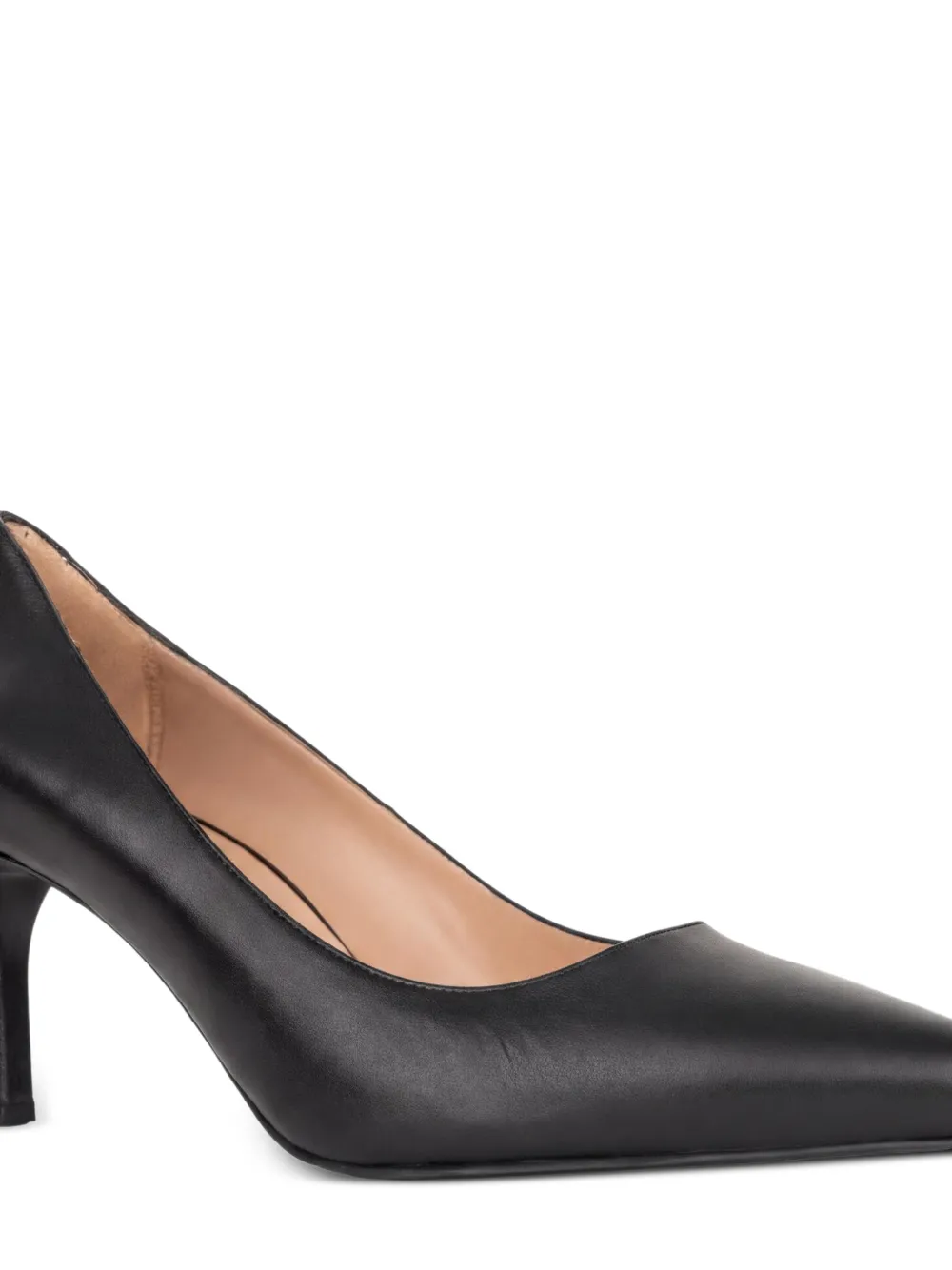 SERGIO MORETTI FIRENZE pointed-toe heeled pumps Zwart