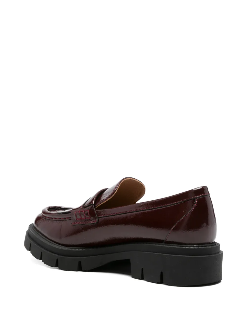 SERGIO MORETTI FIRENZE Loafers met chunky zool Rood