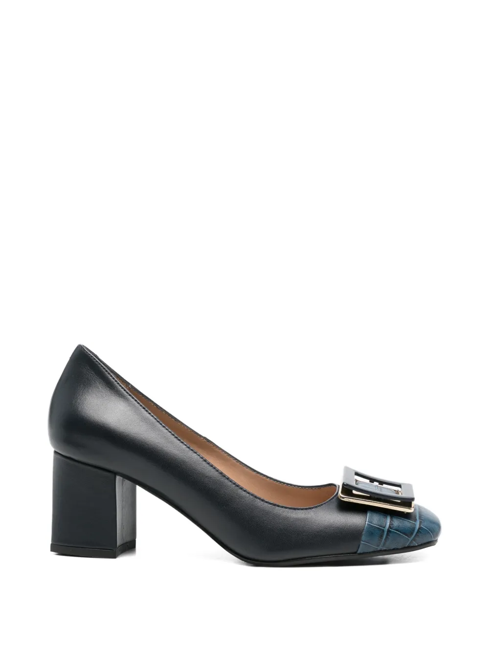 SERGIO MORETTI FIRENZE Pumps met gespdetail Blauw