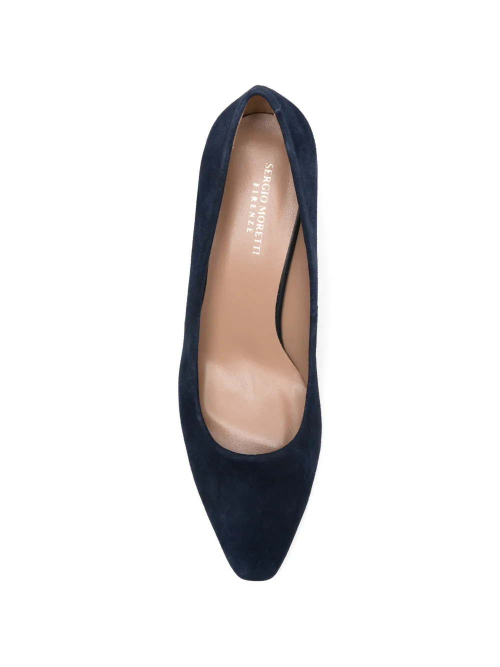 SERGIO MORETTI FIRENZE Suède pumps Blauw