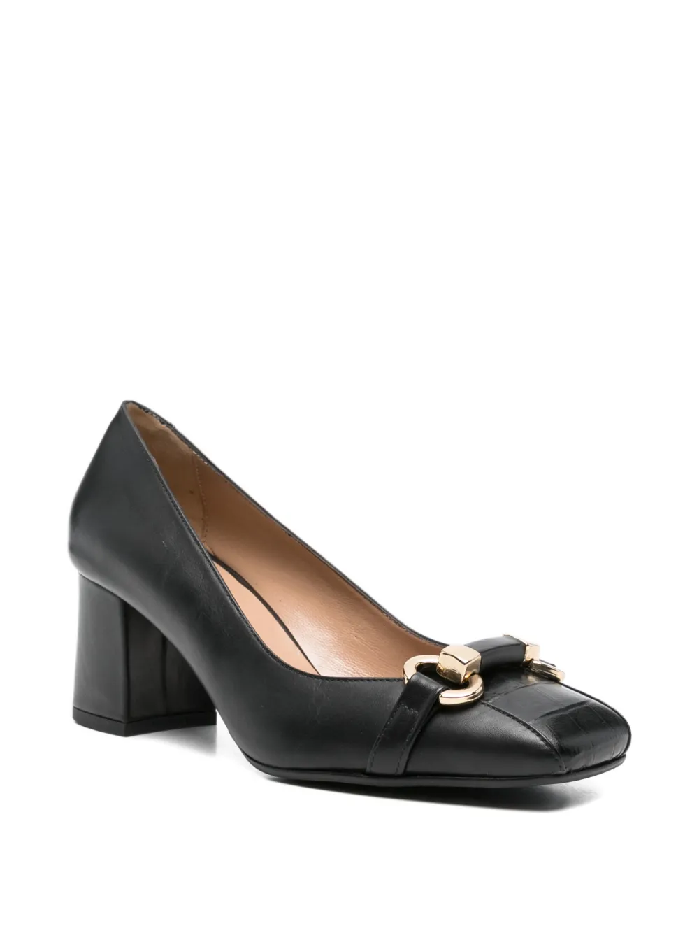 SERGIO MORETTI FIRENZE Leren pumps Zwart