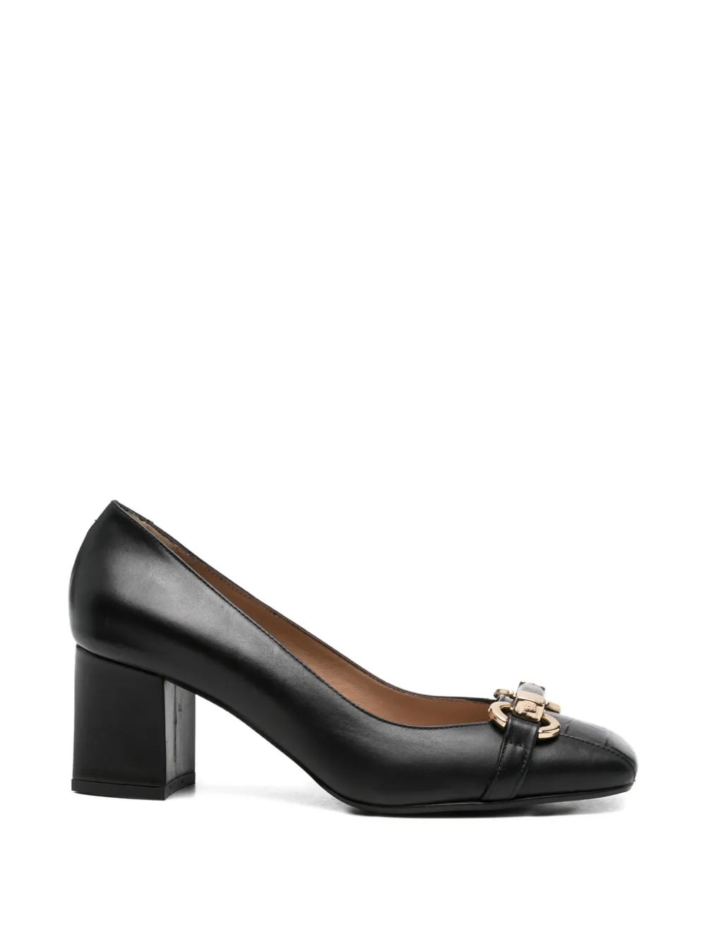 SERGIO MORETTI FIRENZE Leren pumps Zwart
