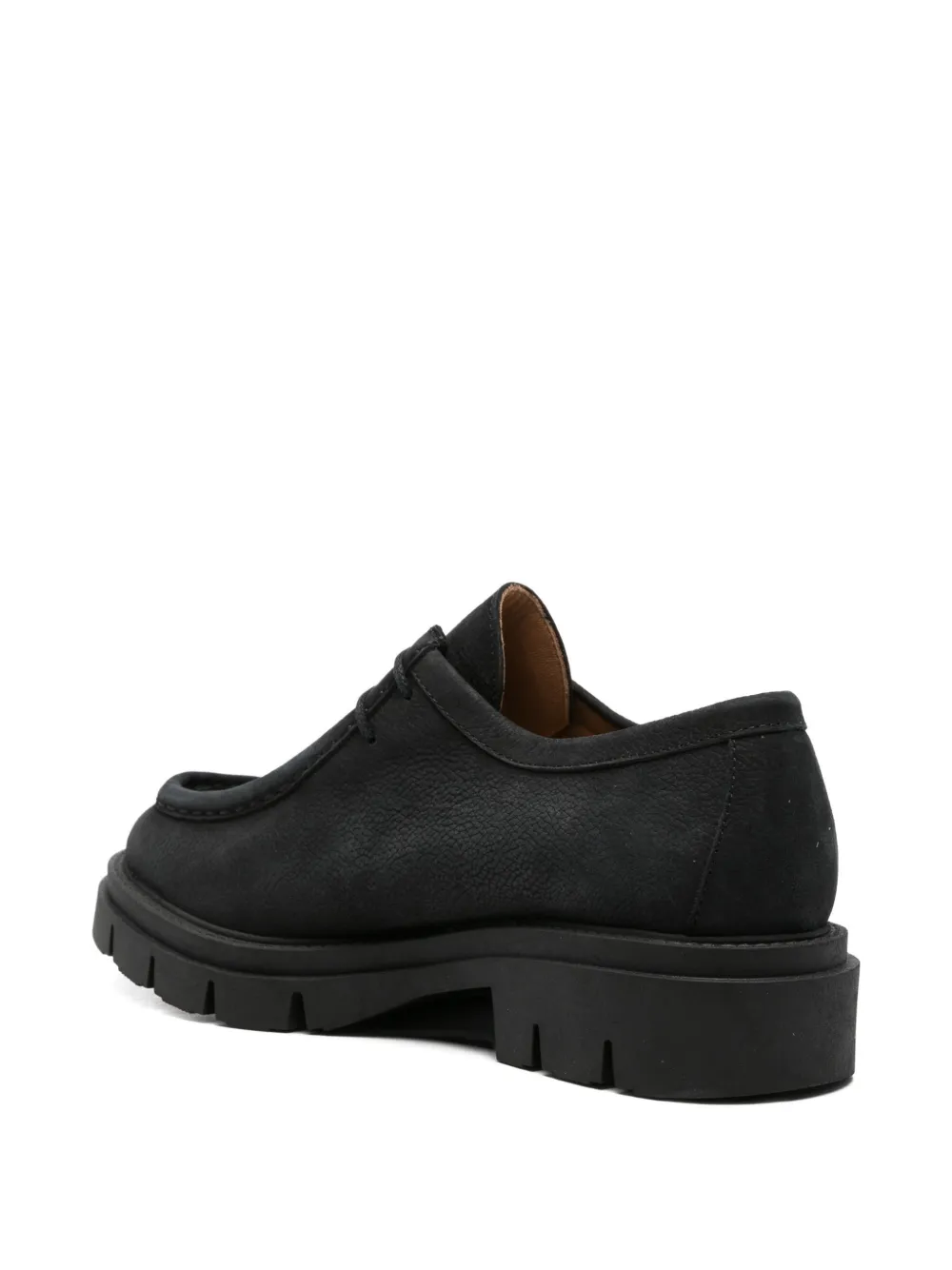 SERGIO MORETTI FIRENZE Derby veterschoenen met chunky zool Zwart