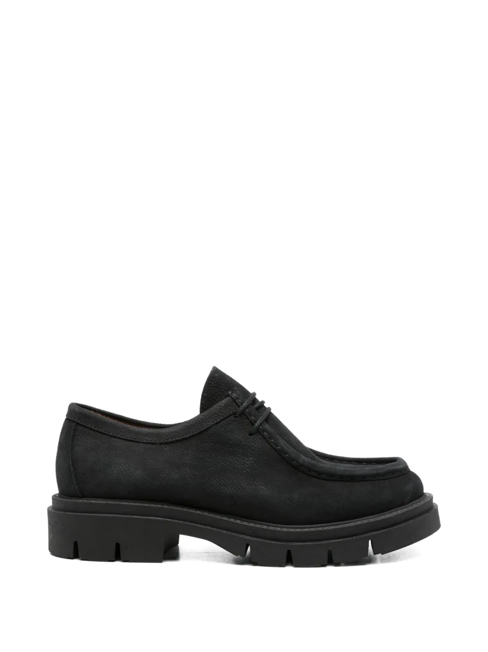 SERGIO MORETTI FIRENZE Derby veterschoenen met chunky zool Zwart