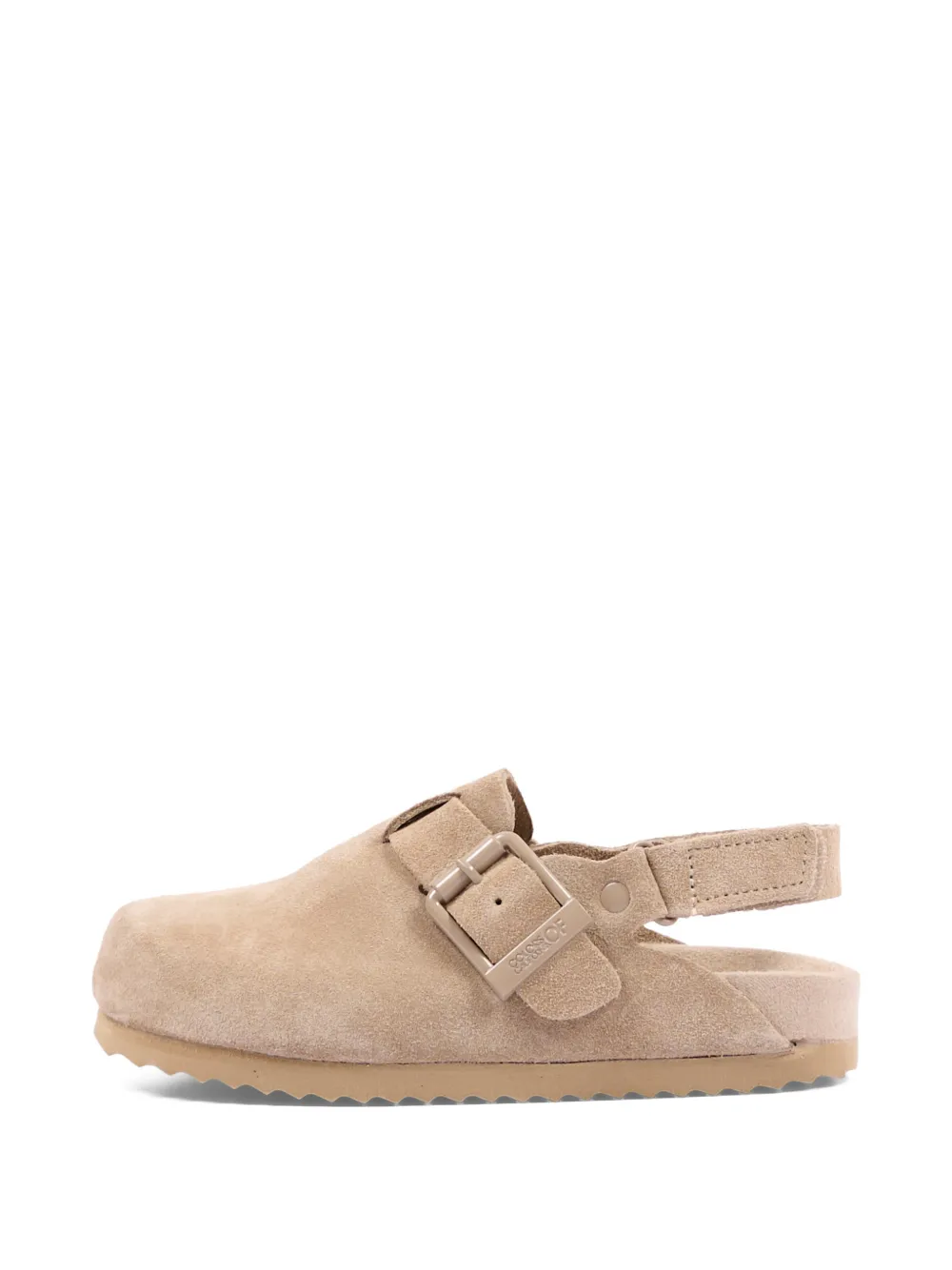 Colors Of California Sabot klompen met gespband Beige