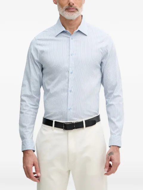 Mos Mosh long-sleeved stripe shirt