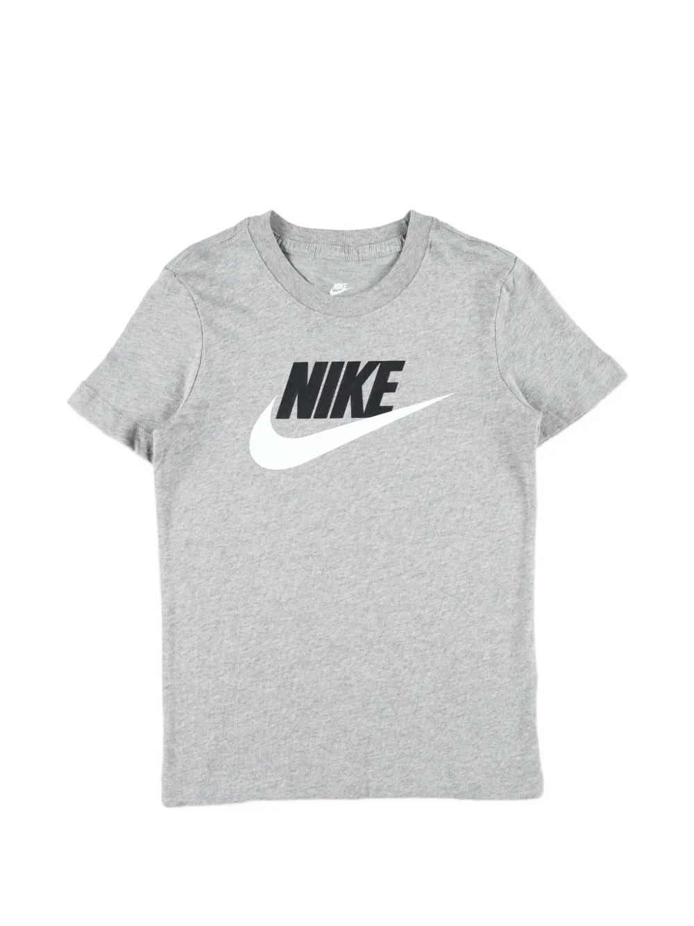 Nike Kids logo-print T-shirt - Grau