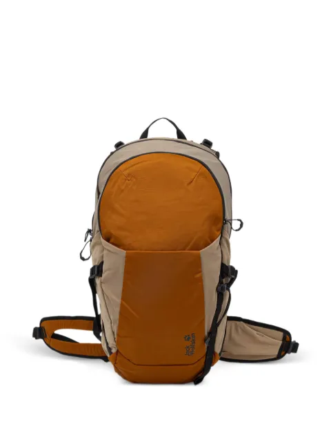 JACK WOLFSKIN Echotrek Shape 25 colour-block buckled backpack