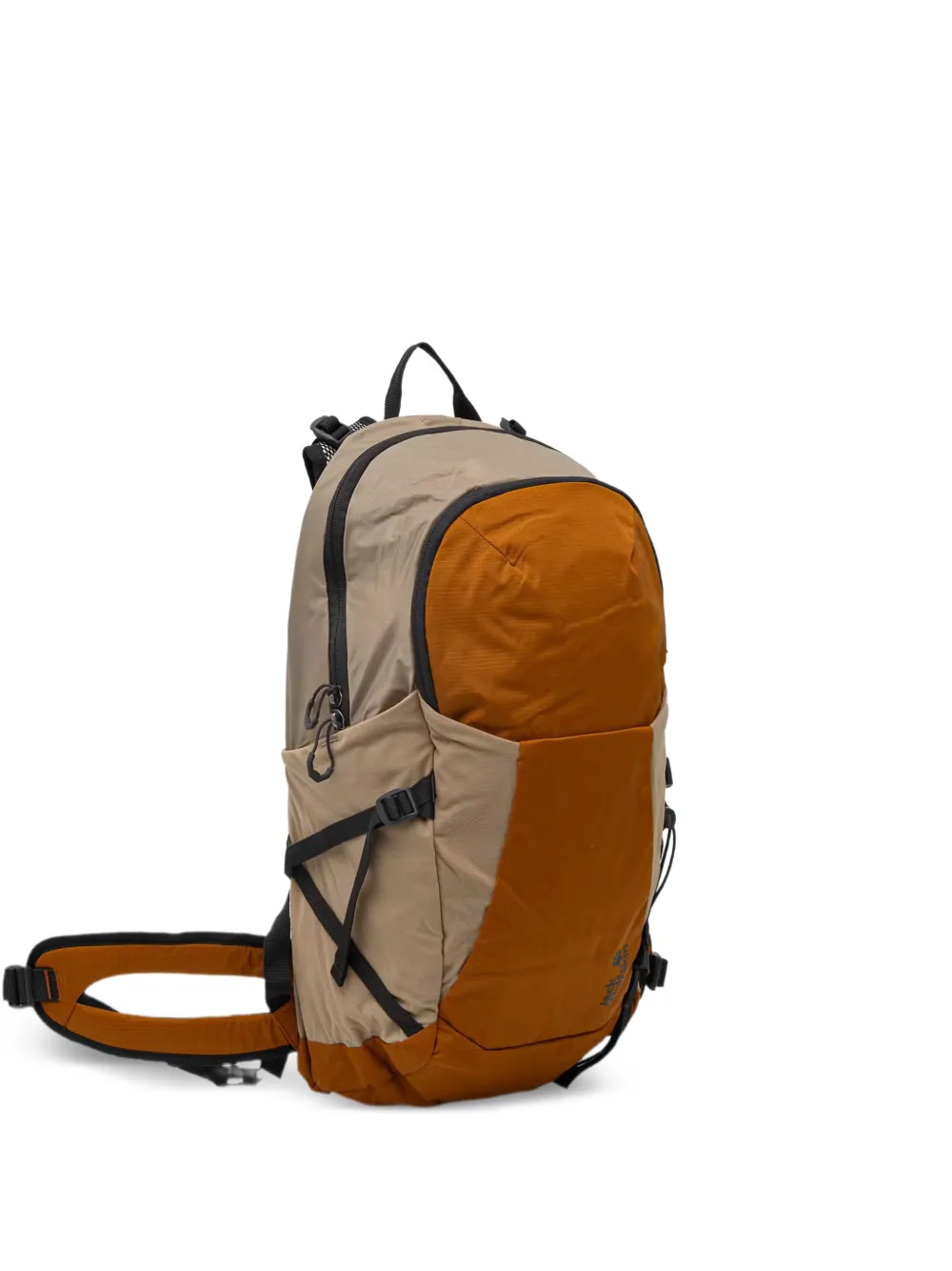 JACK WOLFSKIN Echotrek Shape 25 rugzak met colourblocking en gesp Oranje