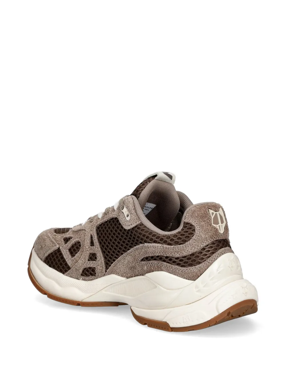 NAKED WOLFE Smash mesh-panelled sneakers Bruin