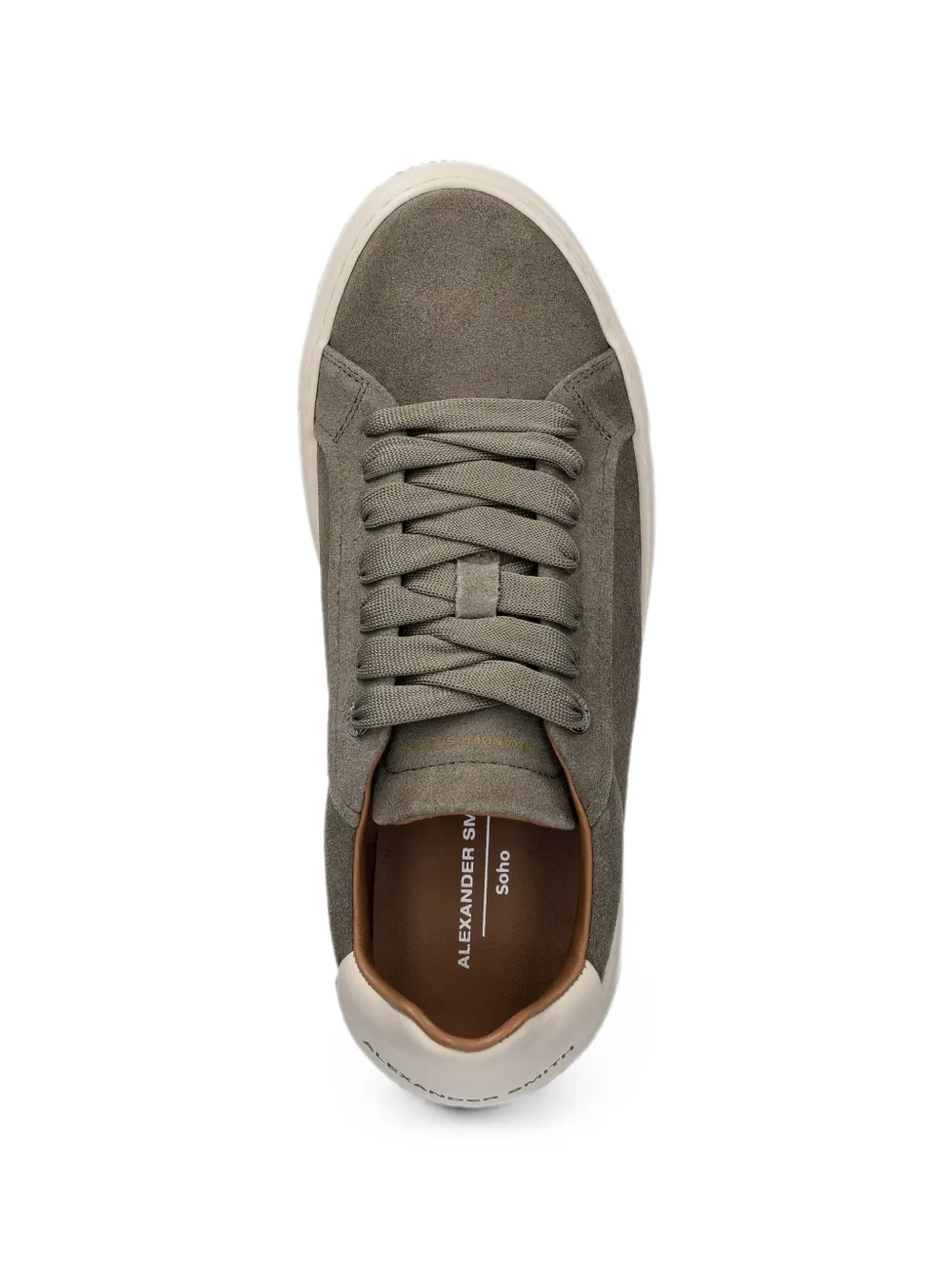 Alexander Smith Soho suede sneakers Groen