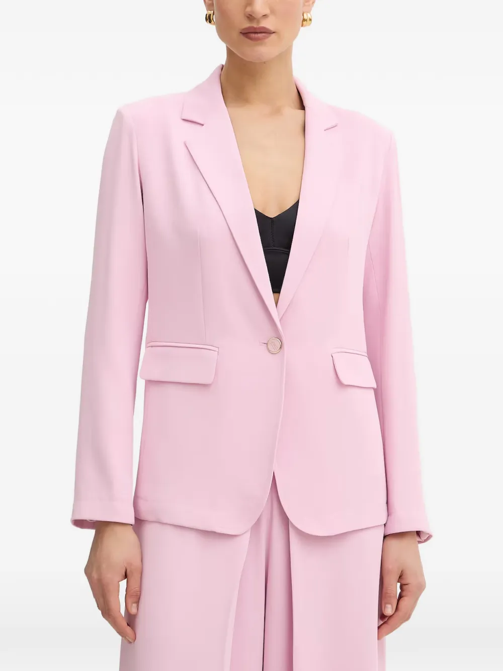 FRACOMINA single-breasted blazer - Rosa
