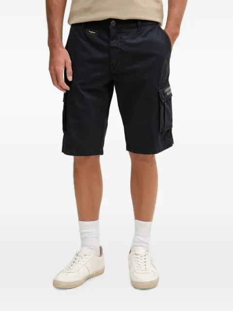 Aeronautica Militare logo-plaque cargo shorts