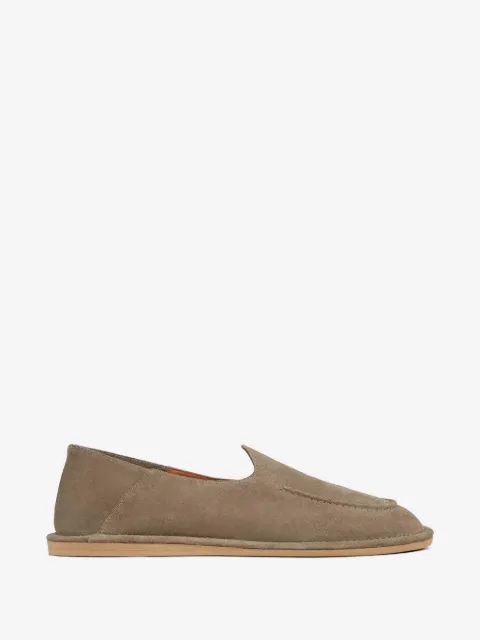 NAKED WOLFE Reef suede slip-on loafers