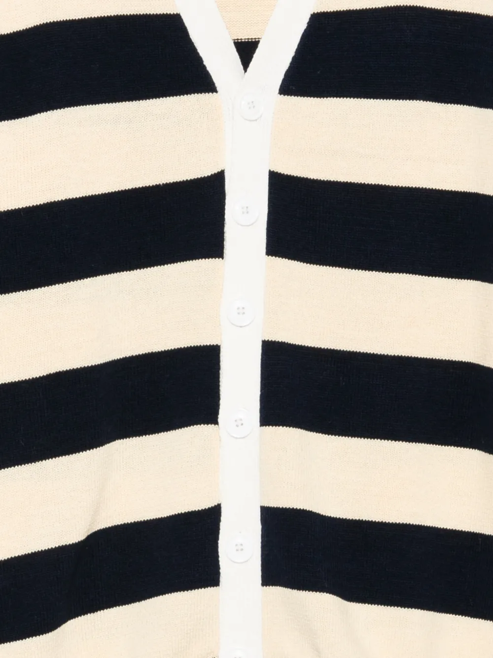 ASPESI Gestreept vest Blauw