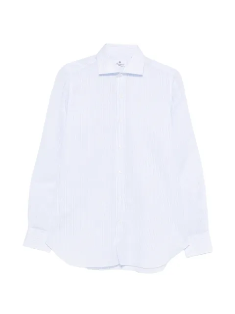 Finamore 1925 Napoli spread-collar shirt