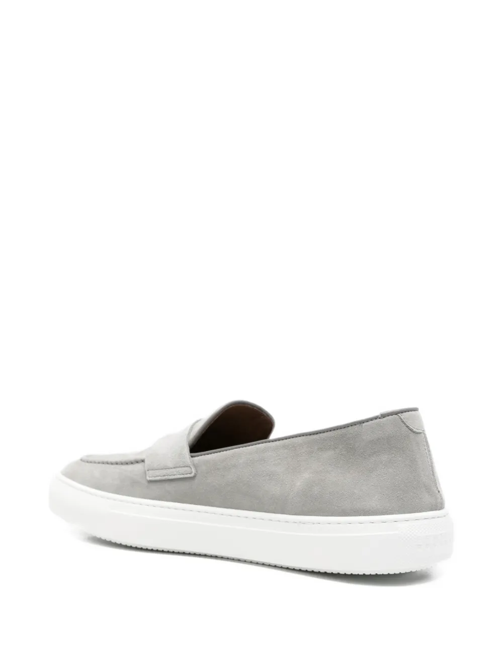 Fratelli Rossetti suede penny loafers Grijs