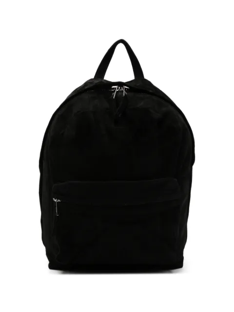 Giorgio Brato suede-panelled leather backpack