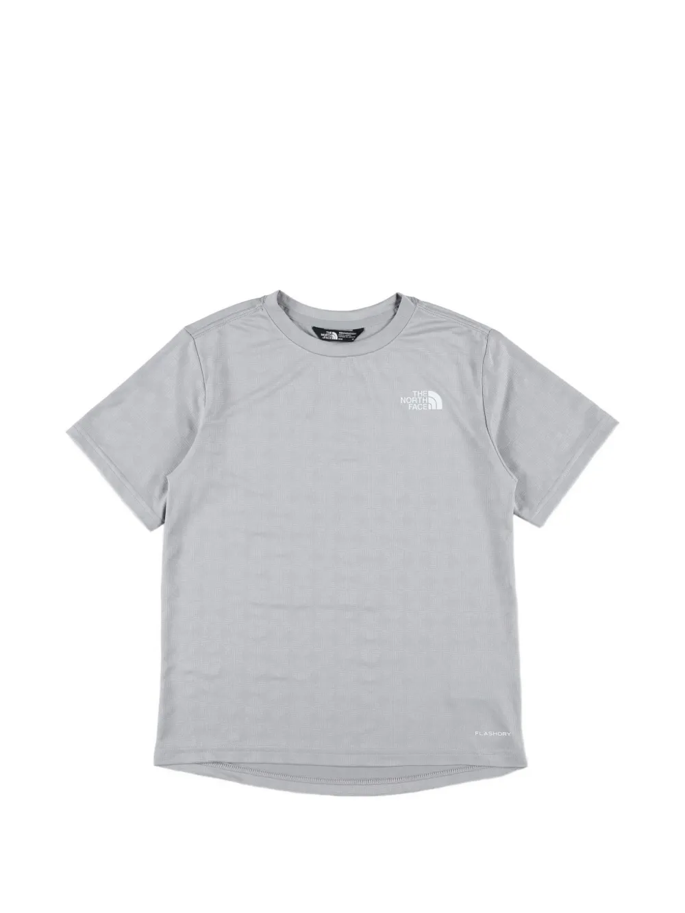 The North Face Kids 24/7 Pentadome logo-print T-shirt - Grigio