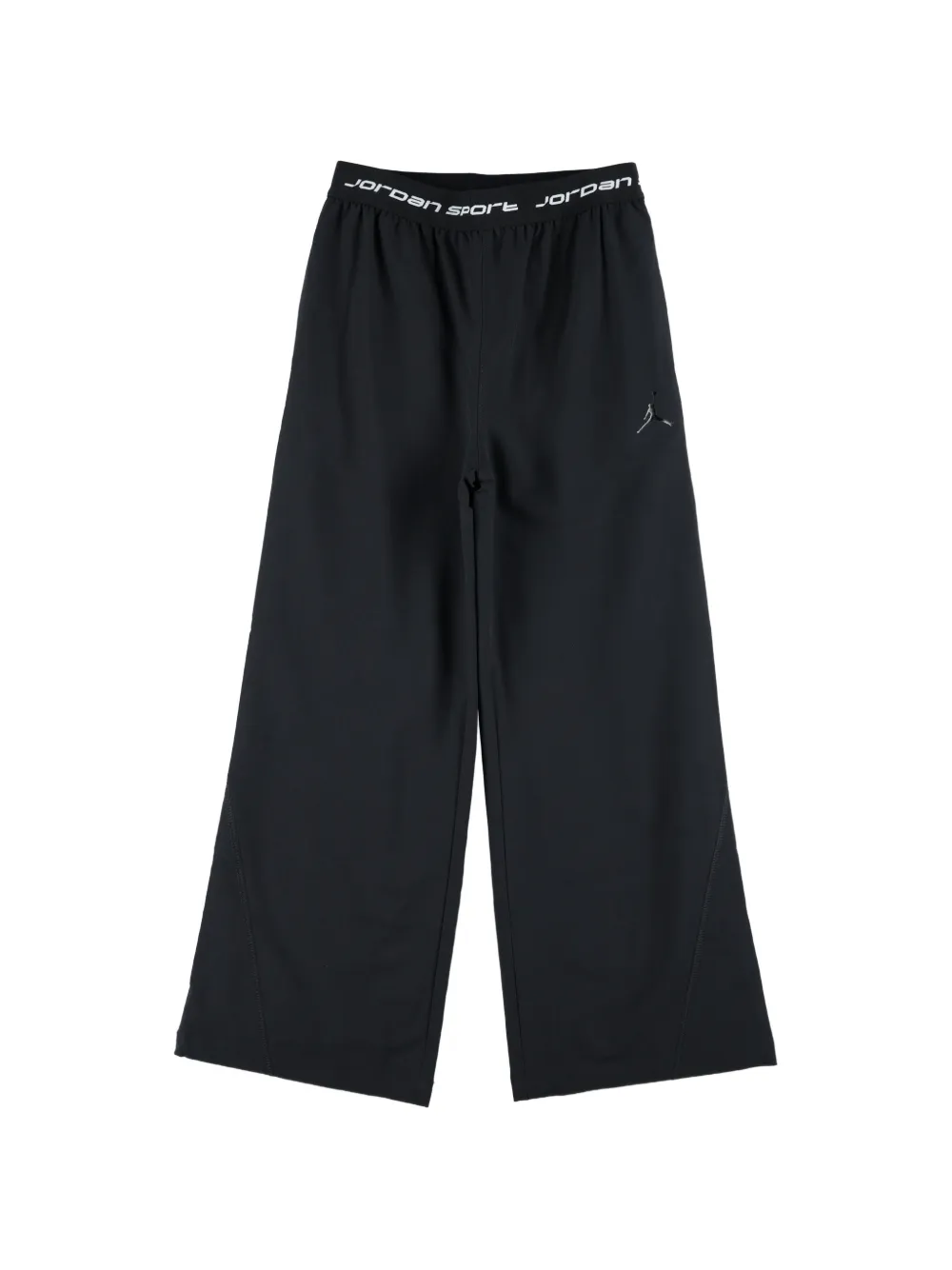 Nike Kids logo-waistband track pants - Nero