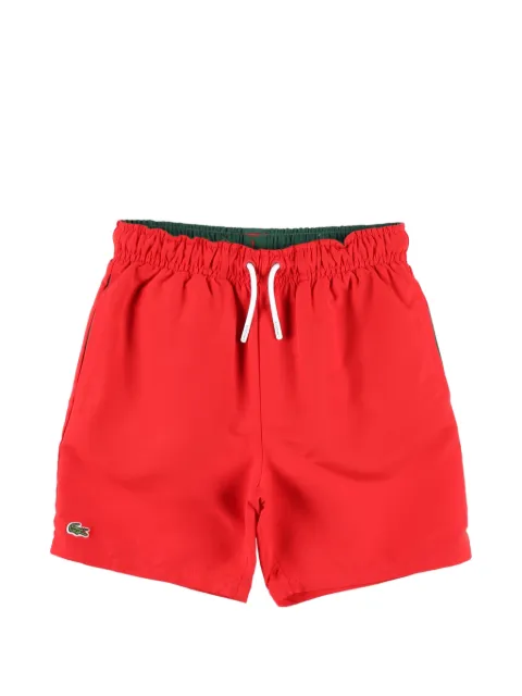 Lacoste Kids drawstring swim shorts