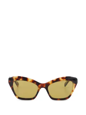 Valentino Garavani Tortoise Shell Cat-Eye Sunglasses Valentino Garavani Eyewear Sunglasses | Women main image 4