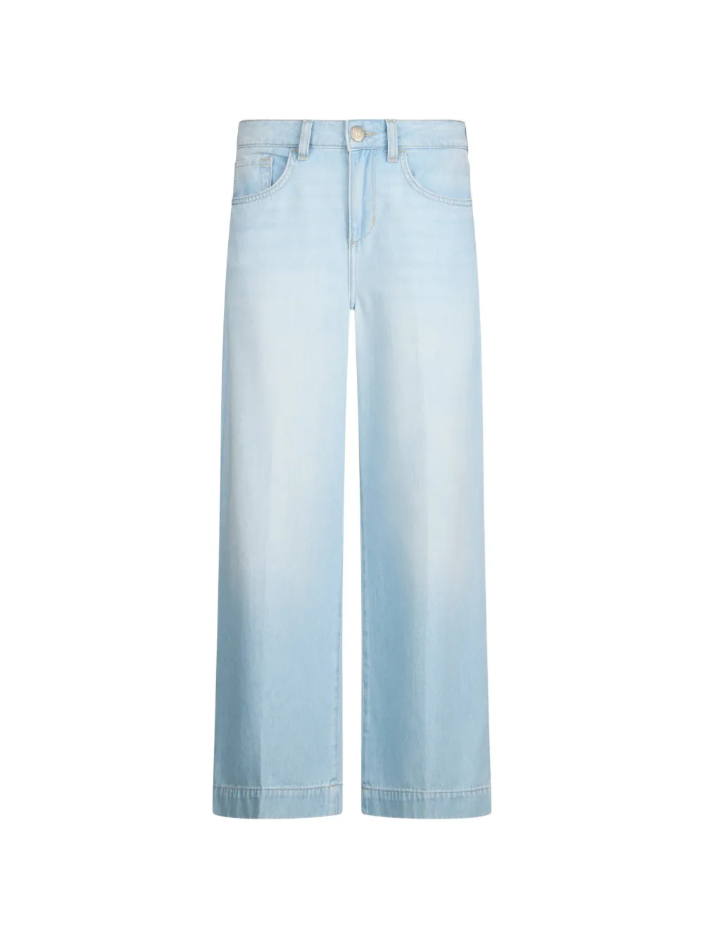 LIU JO cropped flared jeans - Blau