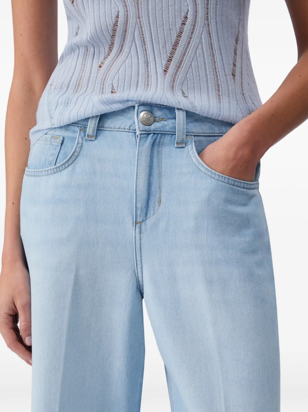 LIU JO Flared jeans Blauw
