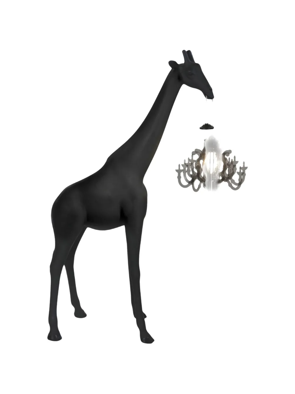 Qeeboo Giraffe in Love XS chandelier - Nero