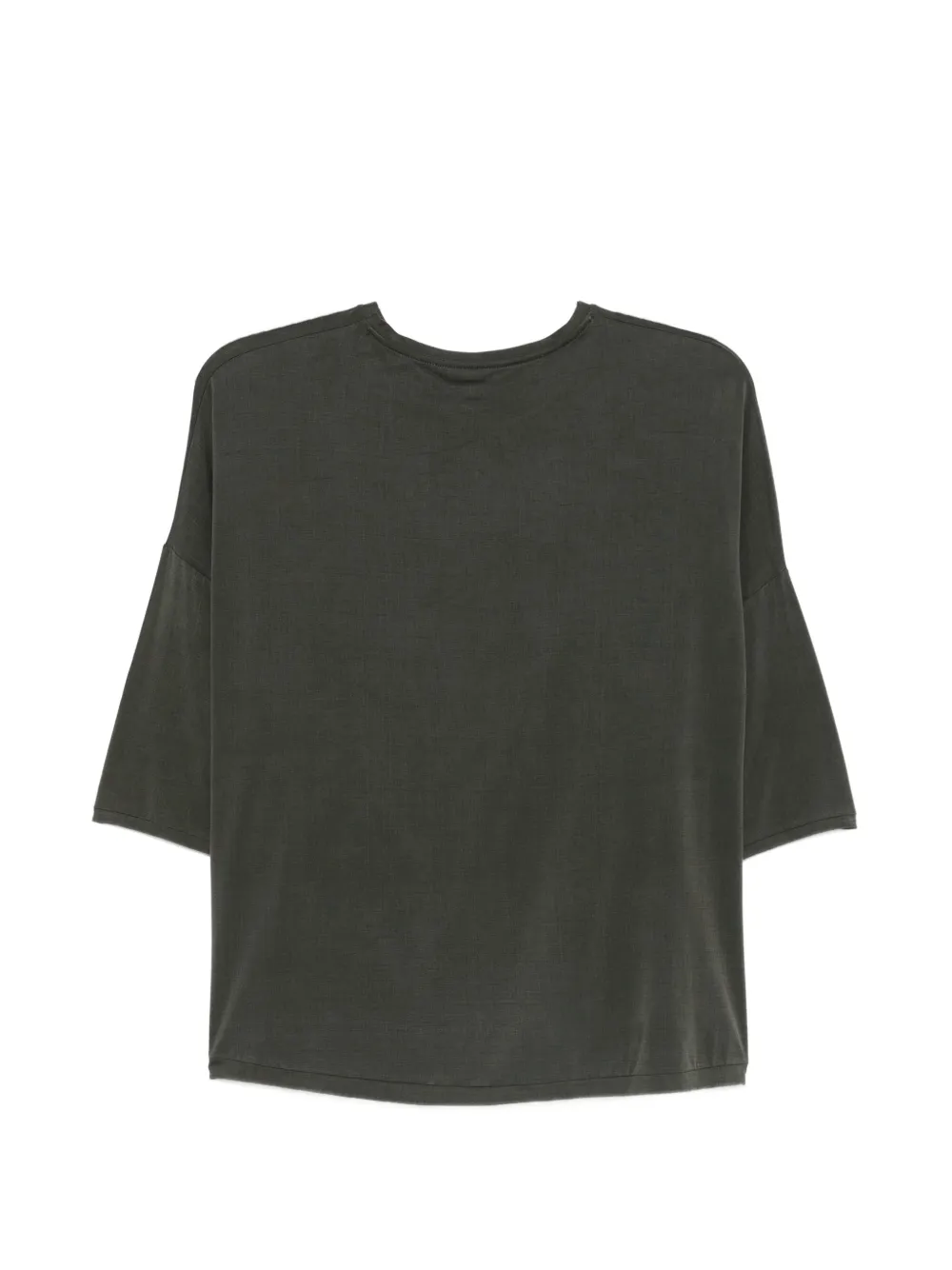  Rrd Camisa Con Hombros Caídos - Verde 
